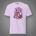 Unicorn - Chaos Candy graphic T-shirt in Orchid