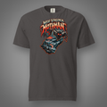 WV Mothman - Cryptid graphic T-shirt in Graphite